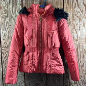 Candies Winter Coat Pink Sz small
